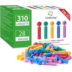 Careliving Lancets For Diabetes Testing - 28 Gauge Diabetic Coulorful. Fixed Price $11.62.