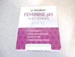 Nutrablast 3.0-5.5 Feminine Ph Test Strips Monitor Intimate Health- 100CT. Fixed Price $12.30.