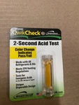 Qwikproducts QT2000 Qwikcheck Acid Test Kit. Fixed Price $14.75.