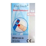 Easy Touch Blood Cholesterol Test Strips Box 10 Free Postage. Fixed Price $45.99.
