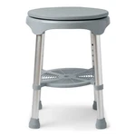 Medline Durable Aluminum Frame, Round Swivel Shower Stool, Gray, Supports .... Fixed Price $79.62.