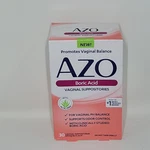 Azo 760308 Vaginal Suppositories - Count Exp June 2027. Fixed Price $15.00.