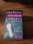 Onetouch Ultra Soft 100 Sterile Lancets. Fixed Price $12.00.