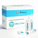 Lotfancy Lancets For Diabetes Testing, 30 Gauge, 100 Count Safety Lancet,.... Fixed Price $17.12.