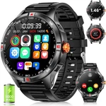 1.46'' Hd Screen Smart Watch, Waterproof Fitness Watches Compass 1000MAH. Fixed Price $33.97.
