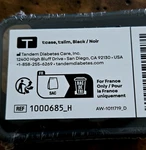 New Tandem Mobi Insulin Pump Black Case With Stainless Steel Clip. Fixed Price $14.99.