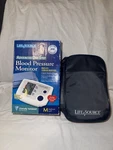 Lifesource Upper Arm Digital Blood Pressure Monitor And Cuff Model UA-767PVA. Fixed Price $23.99.