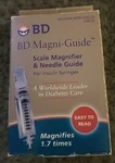 Bd Magni-guide Scale Magnifier & Magnifies 1.7 Times. Fixed Price $17.99.