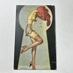 Mutoscope Pinup Peek-a-view 1941 All American Girls Arcade Card Gil Elvgren. Fixed Price $17.10.