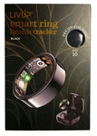 Livup Lu-smtrng Smart Ring, Health Tracker. Sleep, Steps, Heart (black) Size: 10. Fixed Price $34.99.