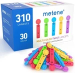 310 Pieces Metene Lancets 30 Gauge For Diabetes Blood Sugar Glucose Test/ Sealed. Fixed Price $15.95.