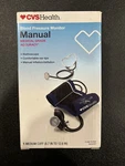 Cvs Health Blood Pressure Monitor Manual Medical Grade Accuracy W/ Stethoscope. Fixed Price $18.99.