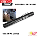 Disposable Penlight With Pupil Gauge Medical First Aid Diagnostic. Fixed Price $5.95.