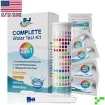 22 1 Water Test Kit For Lead, Fluoride, Chlorine, Hardness, Iron. Fixed Price $16.47.