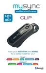 New Mysync Clip Wireless Activity Tracker For Smartphones Bluetooth App. Fixed Price $12.95.