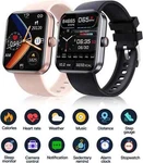 Smart Watch, Bluetooth Call, Dial With Blood Oxygen Heart Rate Sleep Fitness. Fixed Price $17.98.