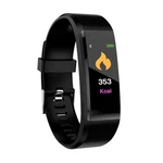 ID115 Plus Smart Fitness Bracelet Bluetooth Heart Rate Monitor Tracker Black. Fixed Price $8.93.