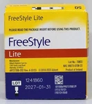 Abbott Freestyle Lite Diabetic Blood Glucose Test Strips 50 Count New 01/31/2027. Fixed Price $29.99.