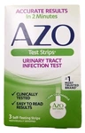 Azo Uti Home Urinary Tract Infection Strips 3 Tests / Box --. Fixed Price $17.79.