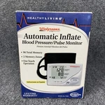 Walgreens BA-716W Automatic Inflate Blood Pressure/ Pulse Monitor New. Fixed Price $24.95.