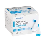Mckesson 16-PBSL23G Safety Lancet Fixed Depth Needle 1.8 Mm. Fixed Price $32.04.