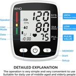 Wrist Blood Pressure Monitor Large Lcd Display With Case Portable Medical. New. Fixed Price $35.99.