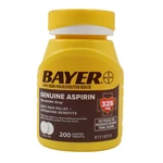 Bayer Genuine Pain Reliever 325MG & Fever Reducer Tablets 200CT Exp 02/2026+. Fixed Price $10.36.