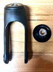 Front Caster Fork, Parts, Medline Basic Steel Rollator Walker 6 " Wheels. Fixed Price $7.49.