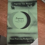 Superior Bulk Film Co. Cine Manual No. 60 Processing Guide Chicago. Fixed Price $12.25.