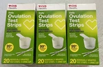 Cvs Daily Ovulation STRIPS/20 Individually Wrapped Exp 3/26+. Fixed Price $22.97.