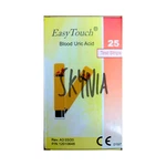 Easy Touch Uric Acid Level Test Strips 1 Box 25 - Exp Date: July 2026. Fixed Price $28.99.