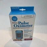 Veridian Healthcare Deluxe Blue/gray Finger Pulse Oximeter 1 Pk Digital Bnib. Fixed Price $28.85.