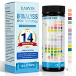 Easyin Urine Test Strips For Urinalysis 14 Parameter 125 Ct Uti Te.... Fixed Price $62.31.