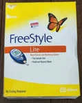 Freestyle Lite Blood Glucose Monitoring System New Sealed Box Exp. 04/30/2027. Fixed Price $25.00.