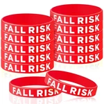 Sumind 12 Pcs Fall Risk Bracelet Emergency Alert Wristband 7.95 Inches, Red. Fixed Price $11.05.