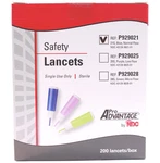 Pro Advantage Safety Lancets - 21G Normal Flow Box Of 200. Fixed Price $27.95.
