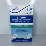 Lynx Sperm Concentration Test Kit Male Fertility Home Rapid 99% Accurate.. Fixed Price $15.44.