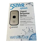 New Sealed Greatcall 5STAR Splash Gps Emergency Alert Device. Fixed Price $18.39.