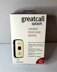 Greatcall Splash Urgent Response Device. Waterproof New.. Fixed Price $22.00.