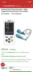 Yimi Life HS10A Handheld Medical Pulse Oximeter With Infant Finger Probe. Fixed Price $80.00.