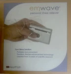 Heartmath Emwave Personal Stress Reliever Silver New Free Shipping. Fixed Price $58.00.