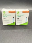 100 One Touch Ultra Diabetic Glucose Test Strips 2X50 Exp 09/26 Or Later!. Fixed Price $22.00.