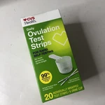 Daily Ovulation Strips 20 Individually Wrapped Cvs Exp 3/30/26. Fixed Price $10.36.