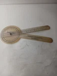Baseline Plastic Goniometer-rulongmeter STYLE-360 Degree Head 12". Fixed Price $15.98.