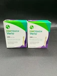 200 One Touch Verio Blood Glucose Test Strips 100 Exp: 08-2026 Or Later. Fixed Price $38.00.