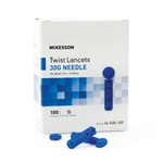 100 Mckesson Twist Lancets 30G - Blood Diabetes Glucose Ketone Diabetic. Fixed Price $10.99.