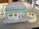 Used Hermle Z 206 Compact Centrifuge W/ Rotors. Fixed Price $1440.00.