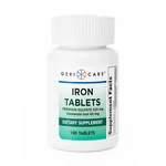Geri-care Iron Supplement, 325 Mg. Fixed Price $8.79.