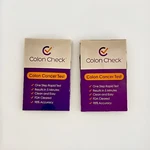 **2 New The Box **all Source One-step Rapid Test 5 Minute Colon Cancer Check. Fixed Price $37.90.