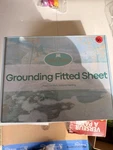 Besting Organic Cotton Grounding Fitted Sheet With Cord & Test Pen. Fixed Price $39.99.